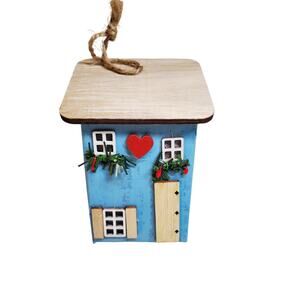 Ornament - Holiday House - 6"